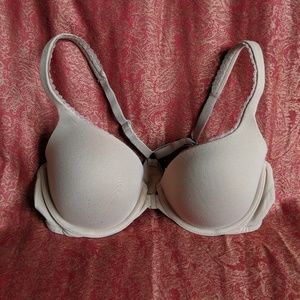 Body by Victoria nude racerback demi bra